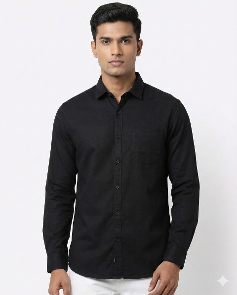 COTTON SHIRTS BHAGWATI PLAIN COLOR MLXL