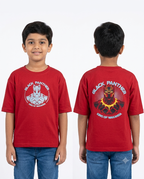 T SHIRTS JTE KIDS PRINTED DOWN SHOULDER XS