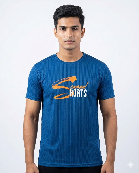 MENS SPORTS TEES PRINTED H/S JTEX MLXL