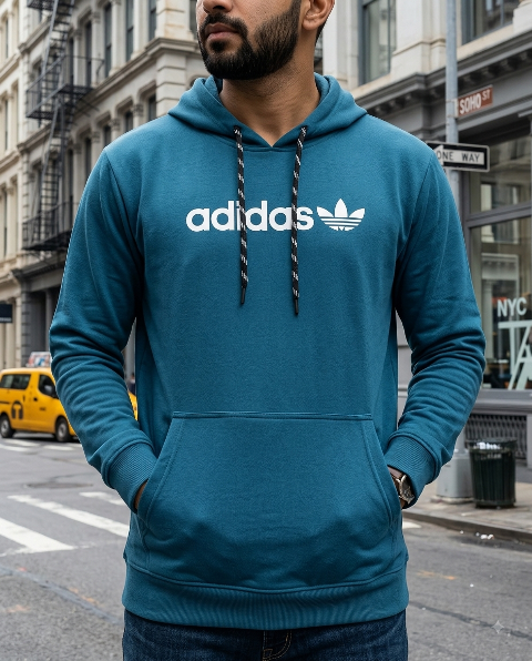 HOODIES F/S B PRNT WASHED MLXL