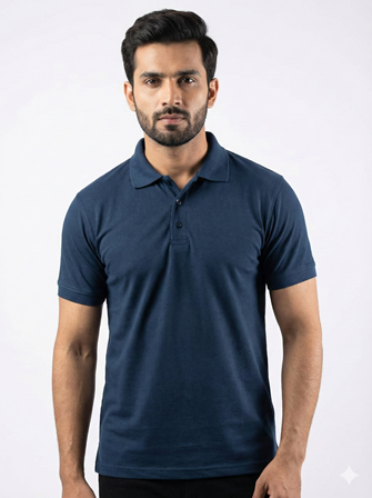 LAREB POLO T SHIRTS TENCIL NO PKT XL XXL