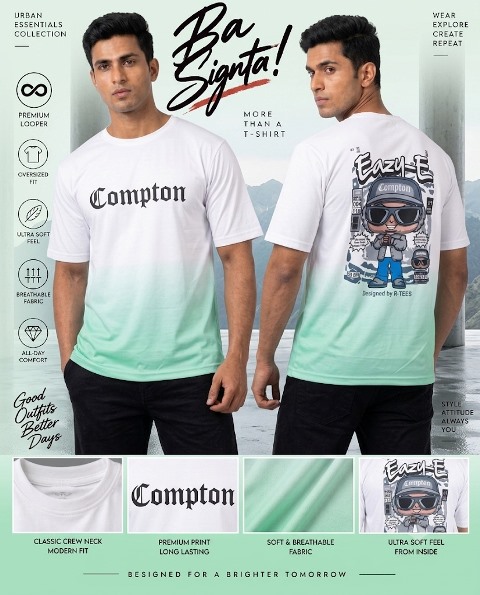 T SHIRT 5SLEEVE LOOPER 50-50 JT MLXL