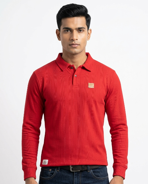 POLO F/S SELF PRNT M L XL 2X/3XL