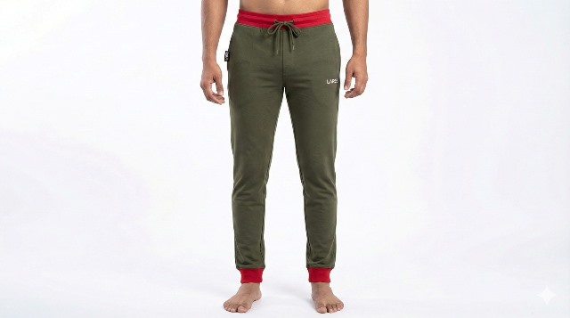 LAREB  DOUBLE TWILL LYCRA TRACK RIB XL/XXL