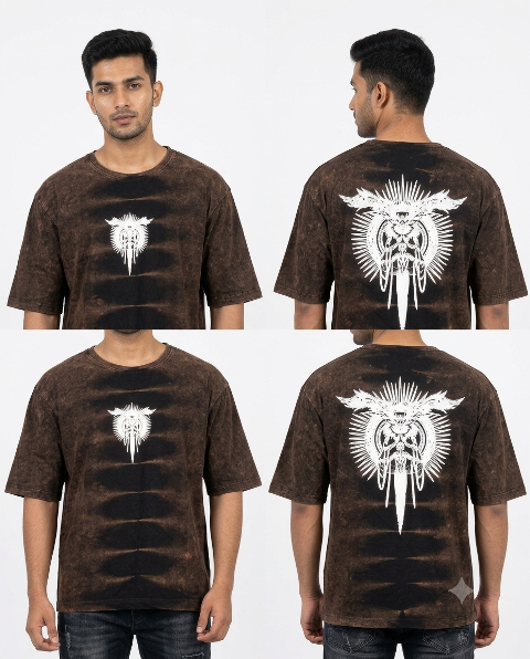 LAREB ACID WASH PUFF PRNT LXLXXL