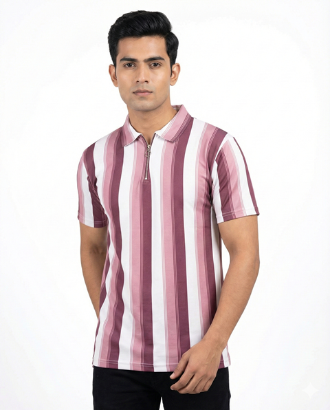 POLO 5 SLEEVE TEES ZIP  MLXL