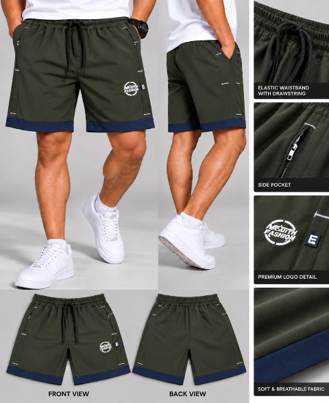 SHORT NS LYCRA BTTM SIDE PTTN MOHS LXLXXL
