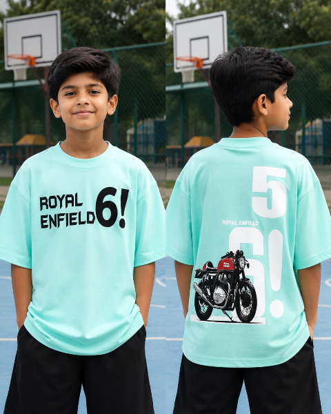 T SHIRTS KIDS PRINTED DOWN SHOULDER S SIZE.