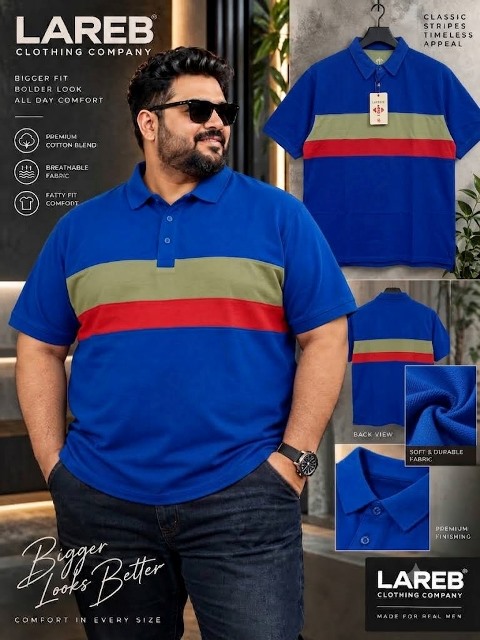 LAREB PRIMIUM POLO METTY CUT&SEW 5XL