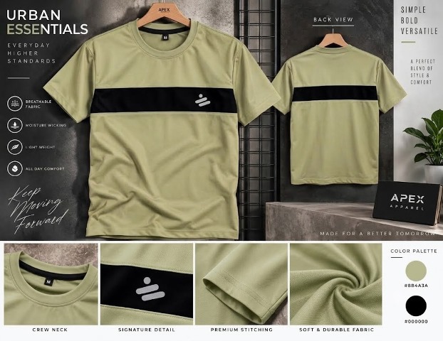 SPORTS TEES CUT&SEW H/S JTEX MLXL