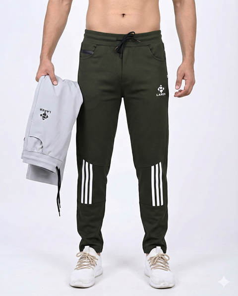 LAREB 4 WAY LYCRA 3 PATTI D PKT ZIP XL XXL