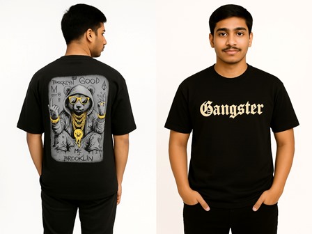 T SHIRTS ONLY BLACK DSHOULDR JTEX MIX PRNT L/XL/2XL