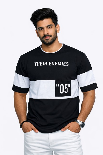 T SHIRT R/H/S 3/4 SEELVES PKT JTEX MLXL