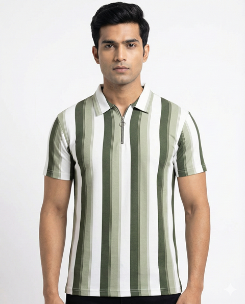 POLO 5 SLEEVE TEES ZIP  MLXL