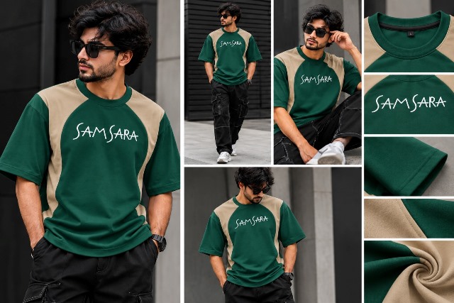 T SHIRT 3/4 BRAND BK PRNT VALANTINO MLXL