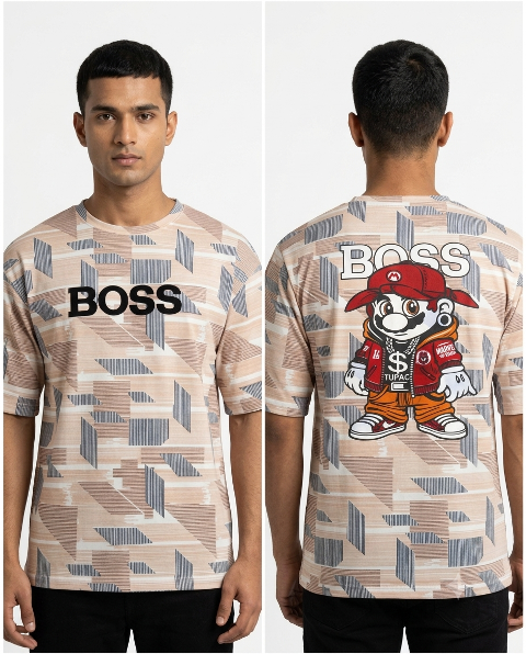 MENS LAREB TEES AOP WASH PRNT MLXL