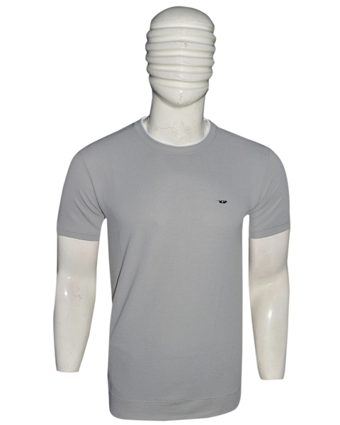SPORTS TEES PLAIN CONTRAST RIB  H/S JTEX MLXL