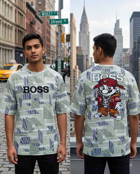SPORT TEES SKT BOSS PRINT MLXL.