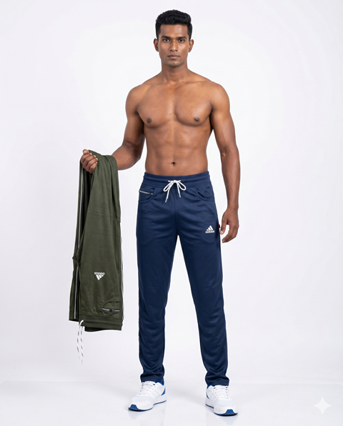  MENS TRACK PANT 2WAY 3PATTI M L XL