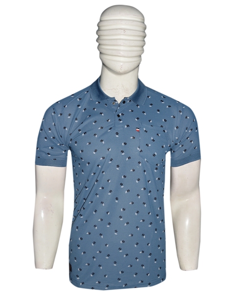 POLO U/F AOP PKT  M L XL XXL