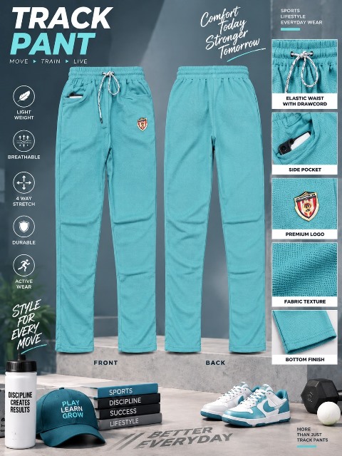 TRACK PANT DOTKNIT AMJ D PKT MLXL