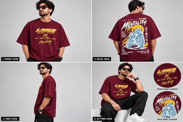 LOOPER 5 SLEEVE LOOPER MIX PRNT 2X/3XL
