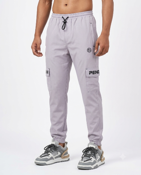 LARB NS LYCRA CARGO RIB TRACK PANT MLXL