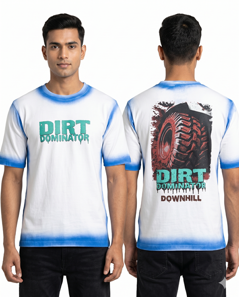 T SHIRT 5 SLEEVE  WHITE SPARE JTE MLXL