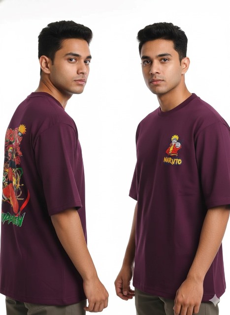 T SHIRT DOWN SHOULDER HIPHOP PRINT JTE MLX