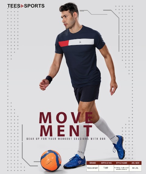 TEES SPORT MK  PATCH DESIGN T 89