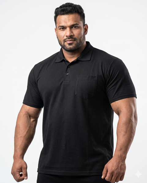 MENS LAREB POLO PKT BIG SIZE (16) 3X/4X/5X/6XL
