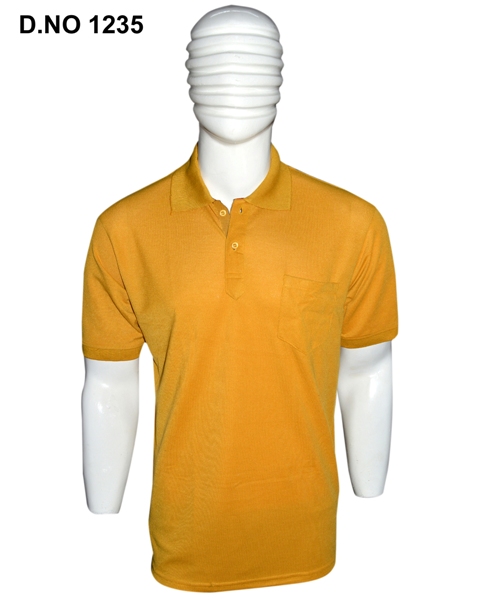 LAREB PLAIN POLO YELLOW  M/L/XL/2X