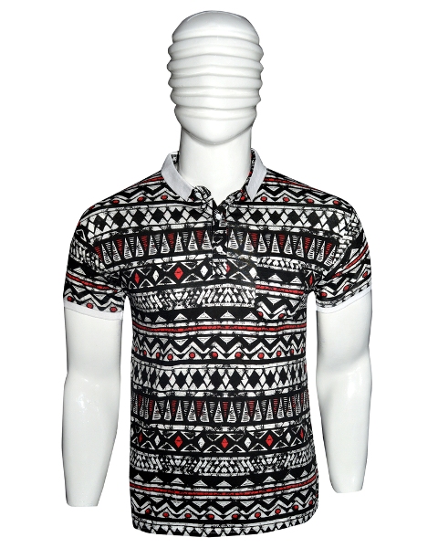 T SHIRT V/N F/S LKG POUCH