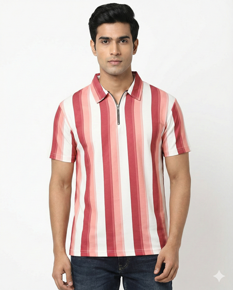 POLO 5 SLEEVE TEES ZIP  MLXL