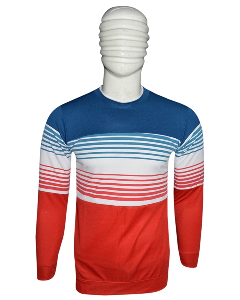 SPORT TEE R/H/S JTE STRIPS TEE MLXL