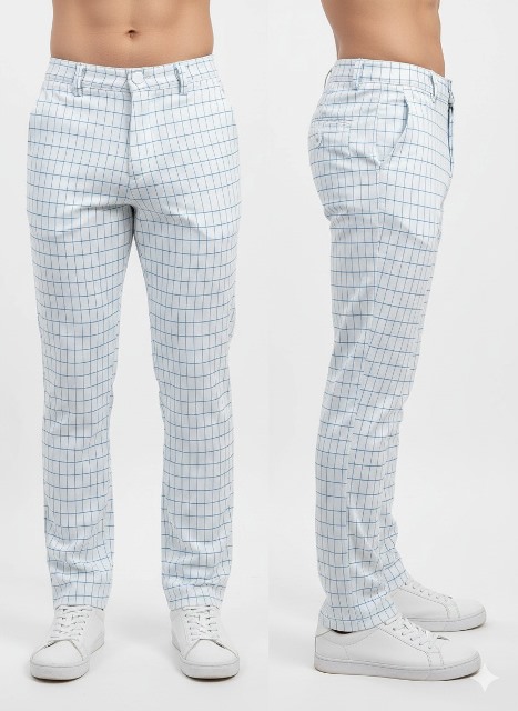 LAREB MANGO CHECKS TROUSER M/L