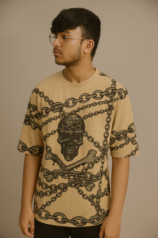 T SHIRT DOWN SHOULDER DANGER JTE MLXL