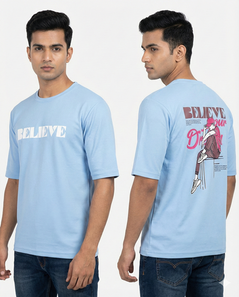 T SHIRTS DOWN SHOLDER VALANTINO PUF PRNT JTE MLXL