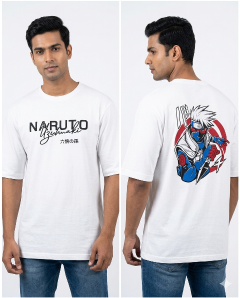 T SHIRT DWON SHOULDER MIX PRNT SS MLXL
