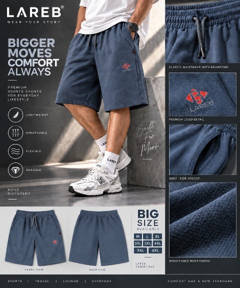 LAREB KARARA SHORTS 5X/6X