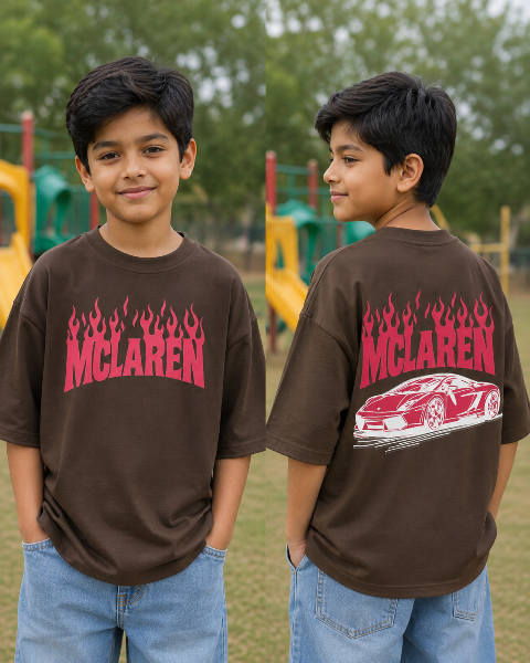 T SHIRTS KIDS PRINTED DOWN SHOULDER S SIZE.