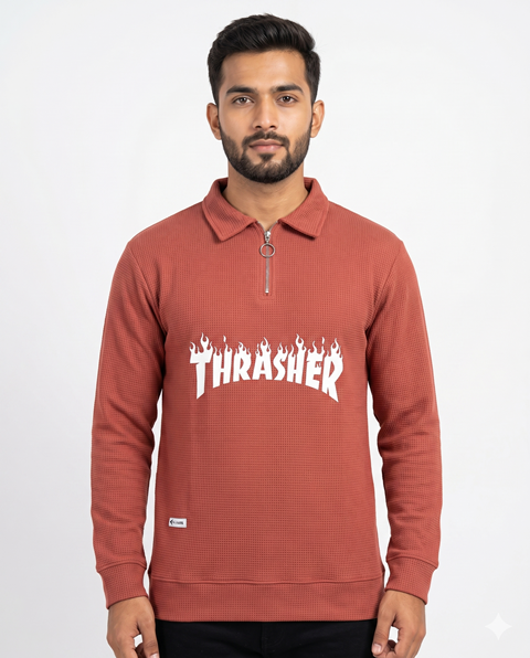 LAREB POLO F/S POP CORN ZIP MLXL