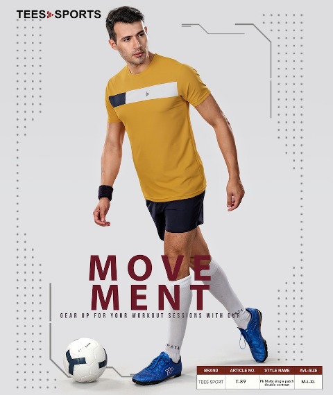TEES SPORT MK  PATCH DESIGN T 89
