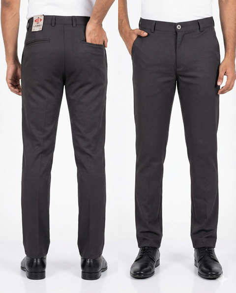 LAREB TROUSER RIMZIM BK BONE 2 PKT  XL XXL