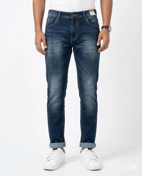 JEANS  BHAGYA  RAPID RUBBER KNIT SIZES 34-36