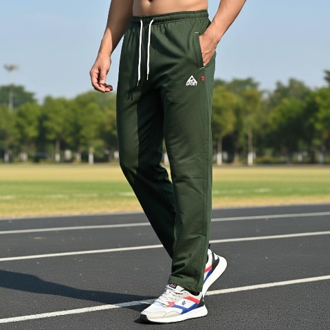 TRACK PANT COTTON TWILL AMJ MLXL
