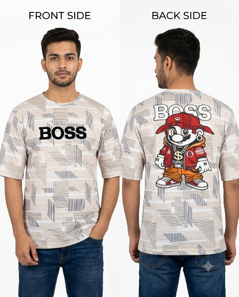 MENS LAREB TEES AOP WASH PRNT MLXL