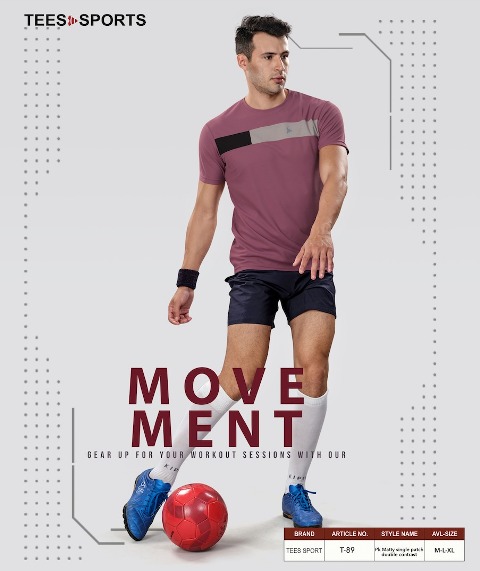 TEES SPORT MK  PATCH DESIGN T 89