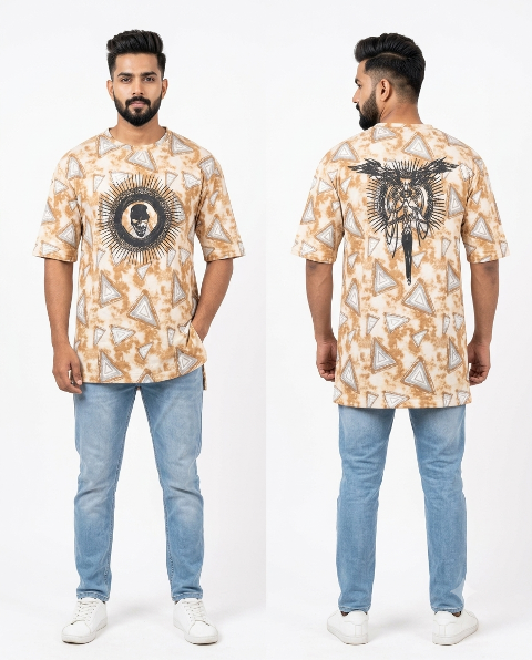 T SHIRT 5 SLEEVE BACK SPARE JTE MLXL