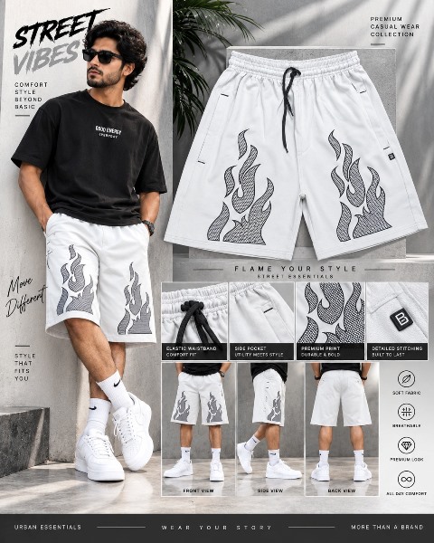 MENS PRINTED DRYFIT SHORT MOHS LXLXXL
